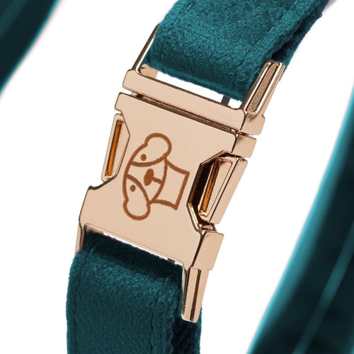 Arnés Classic Teal Velvet - Tymon suricate brand