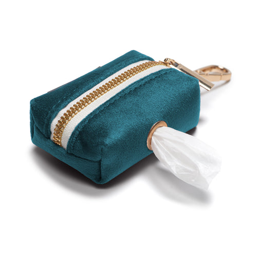 Porta Bolsas Higiénicas Teal Velver - Tymon suricate brand