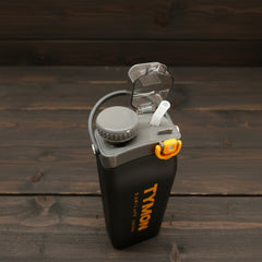 Flexible carbon bottle