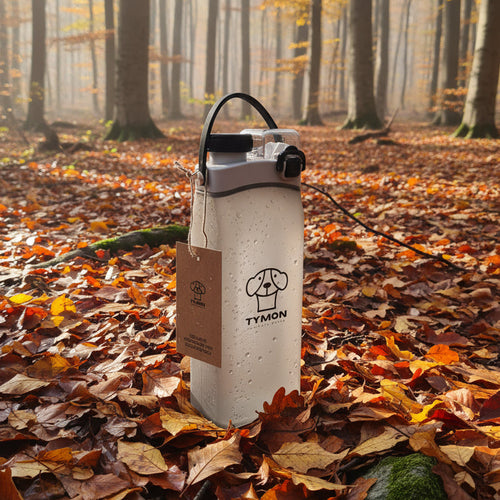 Transparent dark smoke flexible bottle